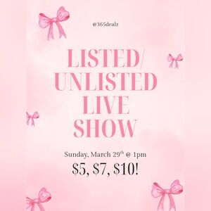 Join me in my next show!